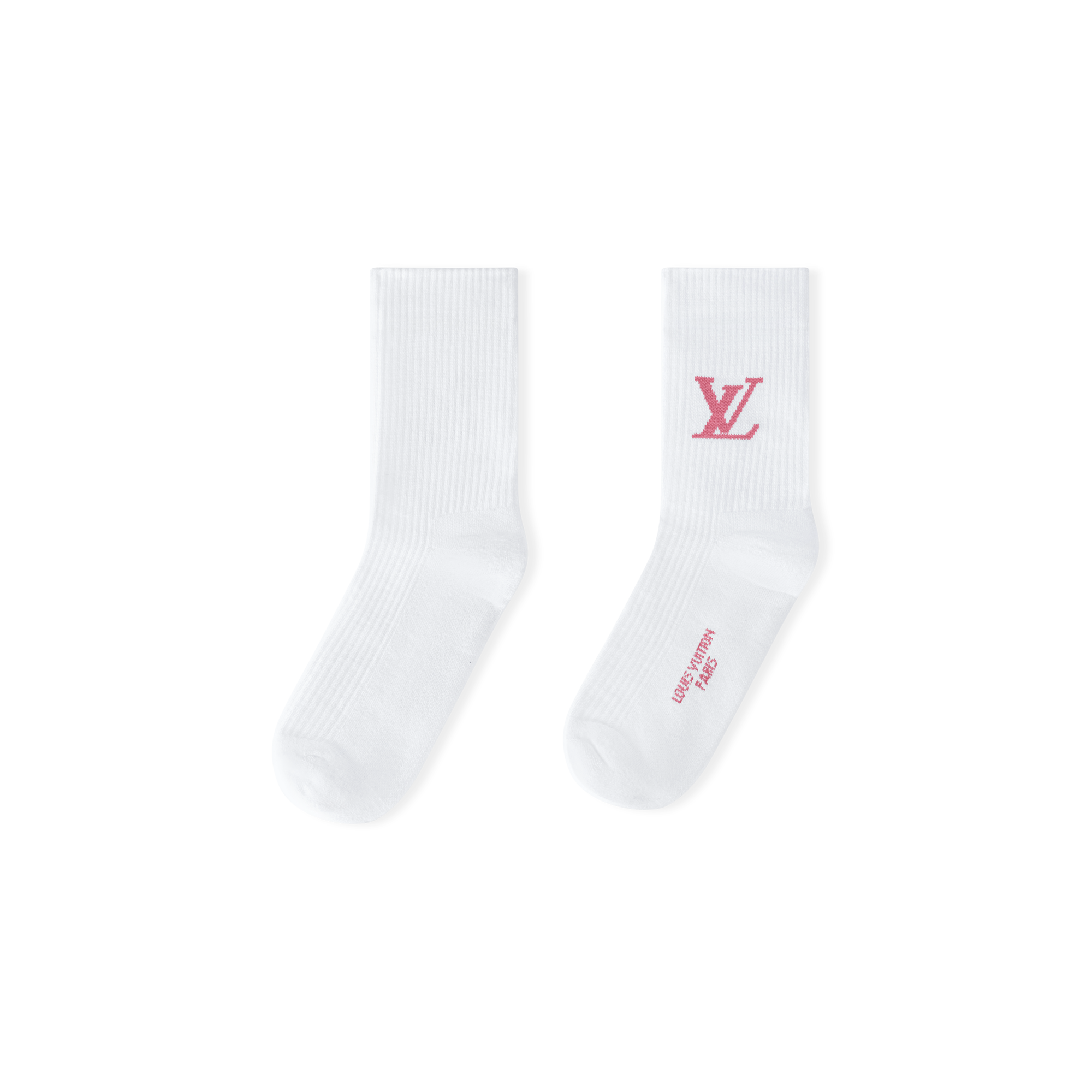Louis Vuitton ロゴソックス ホワイト Only LV Socks . - Accessories | Louis Vuitton India
